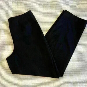 Vintage Talbots Petites Stretch Tapered Black Pants